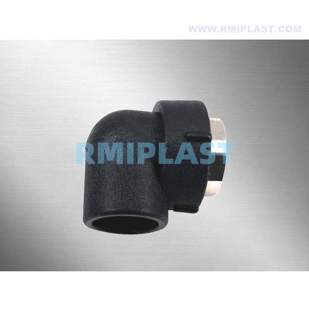 HDPE Tipe Fitings Socket Fusion Fusion Женская нить локоть