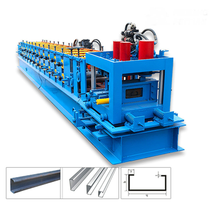 Automatically Adjustable Size CZ Purlin Roll Forming Equipment