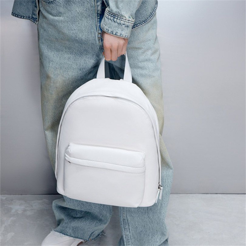 Genuine Leather Casual Backpack