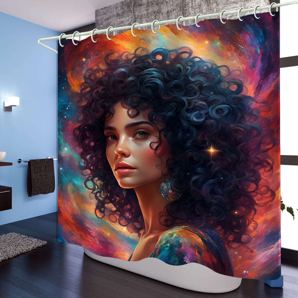 3D waterproof extra long shower curtain2024-AUT- (16)-03