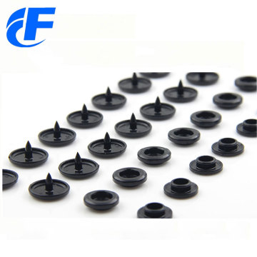 Wholesale four parts double cap plastic snap buttons