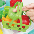 Sayuran supermarket plastik dan mainan buah -buahan
