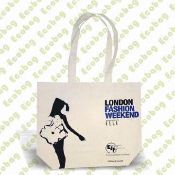 Cotton Canvas Tote Bag, Customized Sizes, Colors and Logos are Accepted