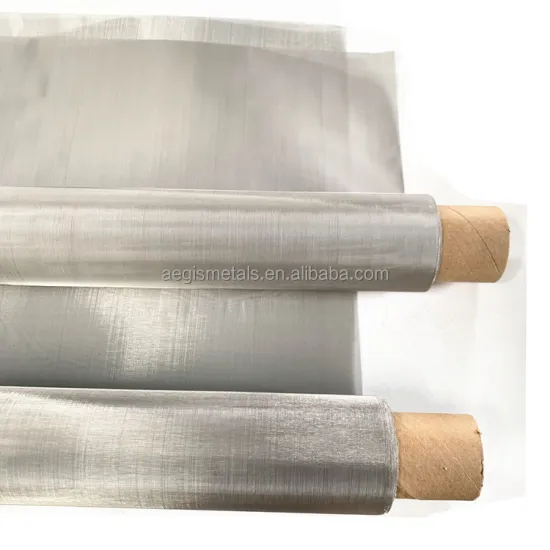 Stainless Steel Wire Mesh Cloth in Various Grades and Mesh Sizes