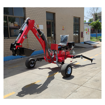 Telescopic Towable Trailer Truck-Mounted Crane and Backhoe in China