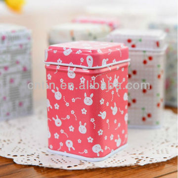 Small gift tin can design