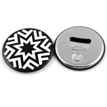 Hot Gift: Fridge Magnetic Bottle Opener 58/75mm with Five Star Pattern