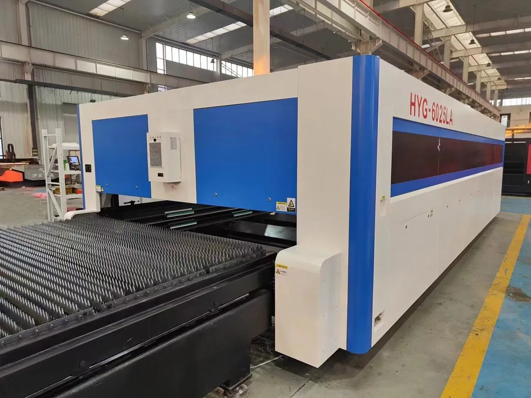 Full-Protective Two Interchangable Fiber Tables Laser Sheet Cutting Cutter Machine