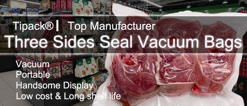 Three Sides Seal Vacuum Bags