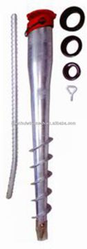 ground screw anchor for fence
