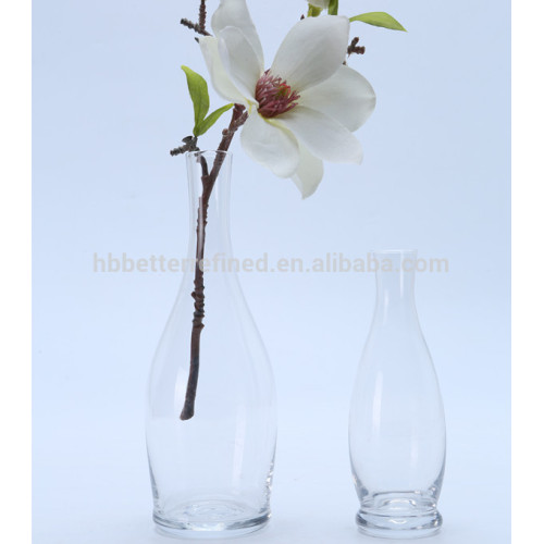 Clear Color Simple Glass Vase