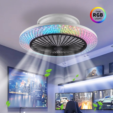 Slynn DC Smart RGB Φως οροφής με ανεμιστήρα για υπνοδωμάτιο