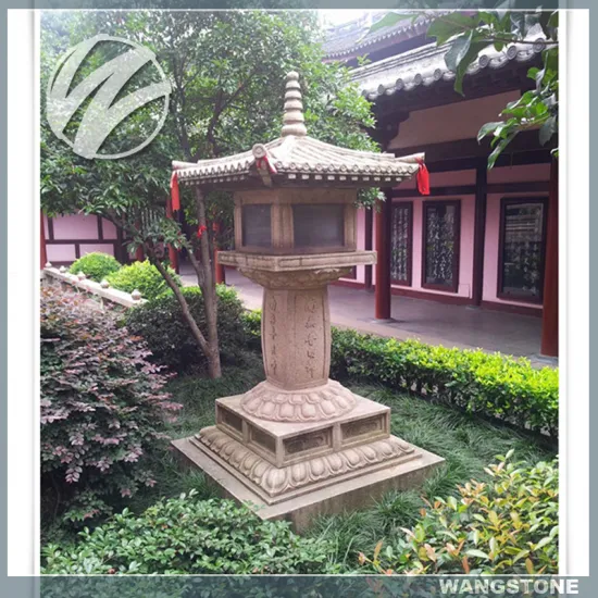 Garden stone lantern