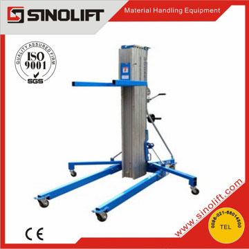 2015 Sinolift LGA Series Foldable Material Lifts Manual Lifting Equipment with CE Certificate