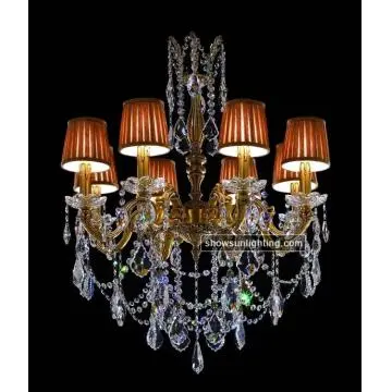 Popular Chandelier  Lighting with Lampshades