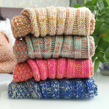 Traditional Little Mermaid Tail Blankets ,Handmade Knitted Blanket Mermaid