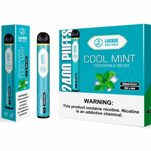 Emballage personnalisé Disposable Vape Pen 2400 Puff