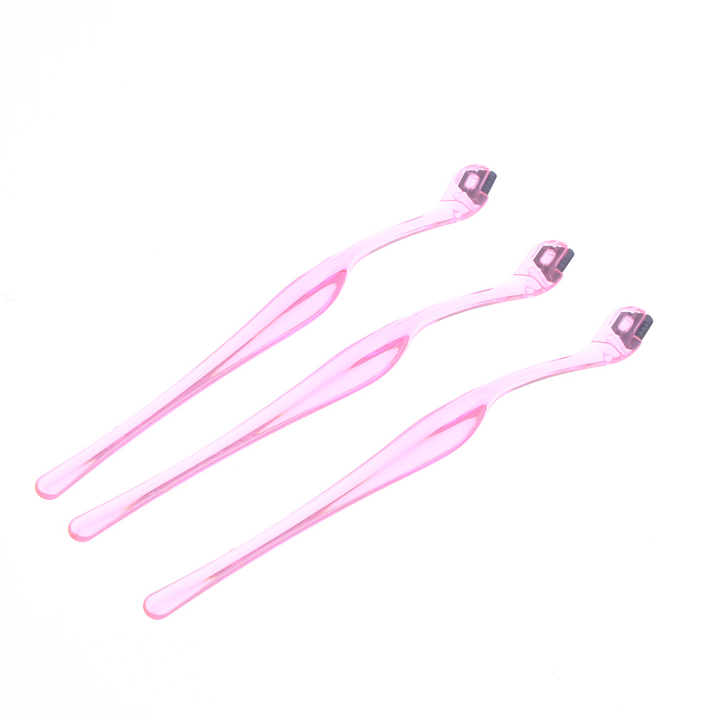 3PCS Pro Eyebrow Brow Razor 14.5CM High Quality Eyebrow Trimmer Shaper Shaver Face Hair Remover Set for Eyebrow Trimmer