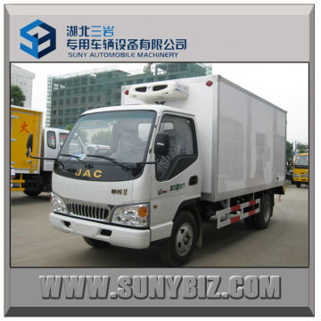 3T, 5T JAC 4x2 refrigerated freeze truck