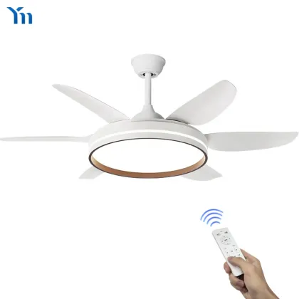 Modern LED Decorative Ceiling Fan with Light and Remote Control - Fans Home Appliances