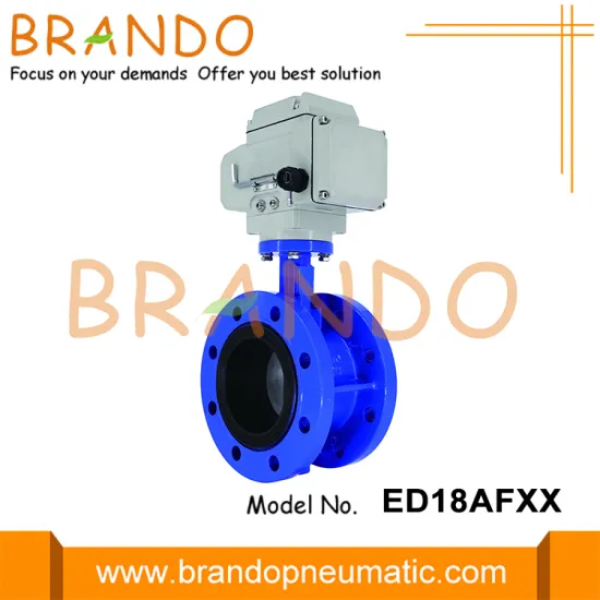 Flange Type Cast Iron Motorized Butterfly valve