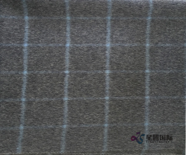 100% Wool Plaid Fabric For Suiting Clothing