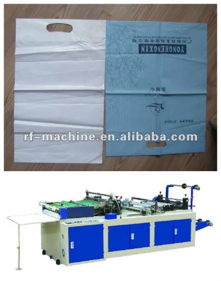 CE Standard Plastic handle Bag Making Machine