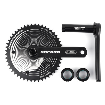 دراجة Crankset AL7075 49T Sandblasting