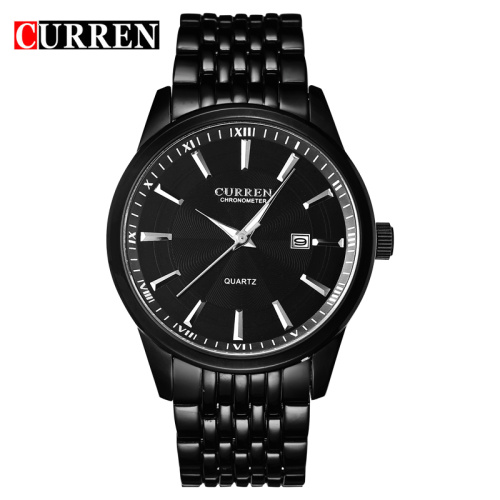 mininalist curren men watch alloy quartz wrist 3 atm water resistant