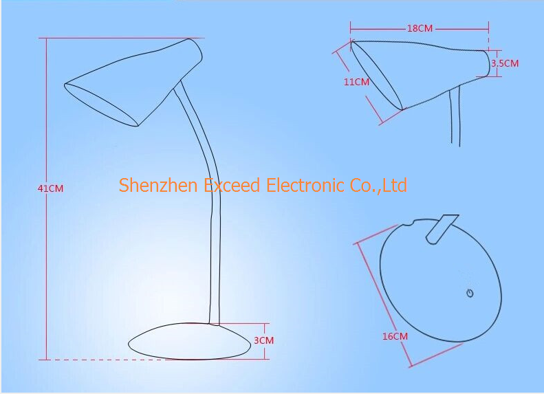 Removable Bulb LED Table Light