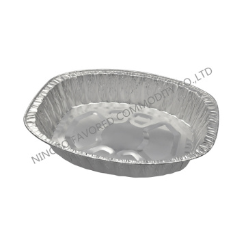 Aluminum foil container turkey oval pan