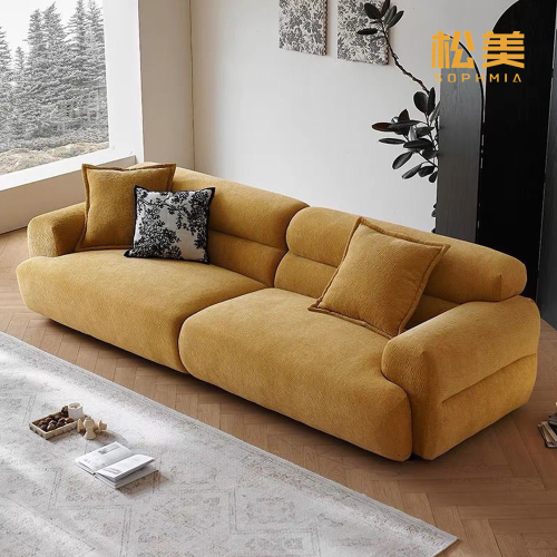 Модульный диван-букле для гостиной. Гибкие планировки.