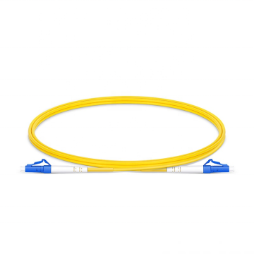 Premium -Qualität Customized Simplex OS2 Single Mode -Glasfaser -Patch -Kabel in verschiedenen Anschlüssen (LC, SC, FC, ST, LSH, MU)