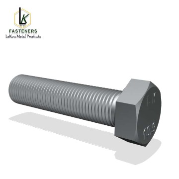 DIN961 Балты з шасціграннай галоўкай і дробным крокам з поўнай разьбой