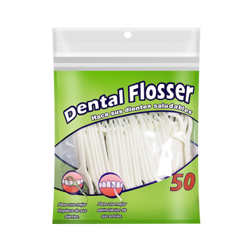 High Tensile Fine Slip Floss Ultra-Fine Flossing Sticks: 50pcs Family Pack