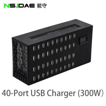 Station de charge de 40 ports de bureau