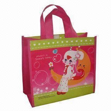 PP Nonwoven Shopping Bag, Eco-friendly, Various Styles and Colors are Available