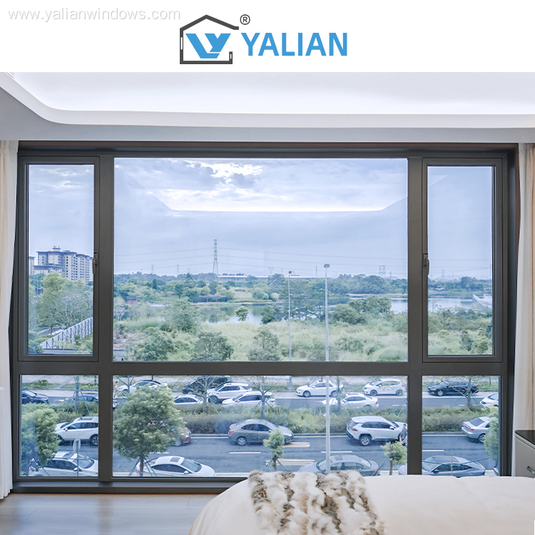 Aluminum Alloy Casement Windows Customizable For House