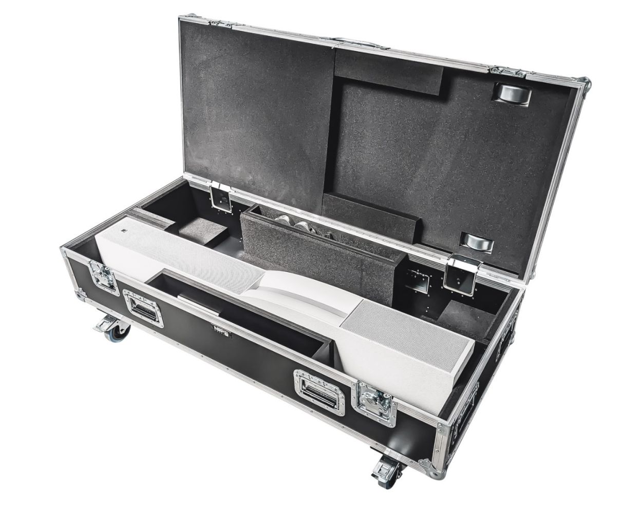 Syva Double Speaker Flight Case