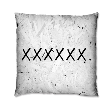 Black X design Cushion