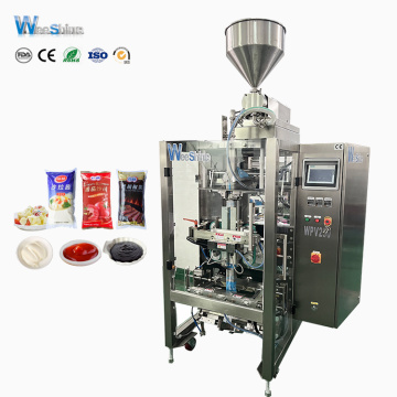 Pillow Bag Gusseted Sauce Liquid Packing Machine