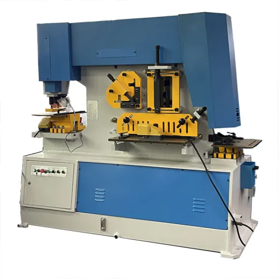 Hydraulic Ironworker for Steel Sheets: Factory Price Round Hole Puncher and Shearing Machine