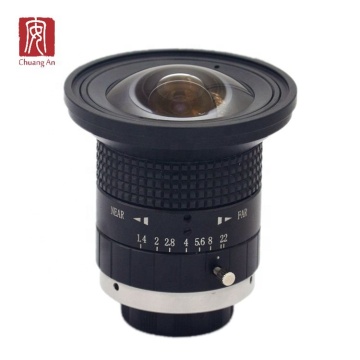 3.5mm F1.4 C Mount Fisheye Lens for 2/3'' Sensor IMX250 and IMX264