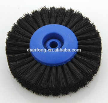 P80S 80mm Chungking Bristle Straight Rough 4-rows Lathe Polish Brush