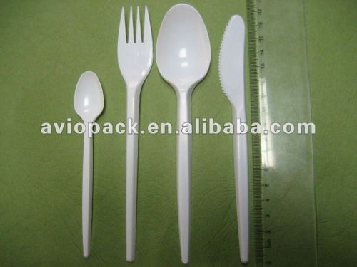 airlines plastic disposable cutlery pack