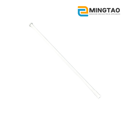 Haste telescópica com mola e seção superior ajustável