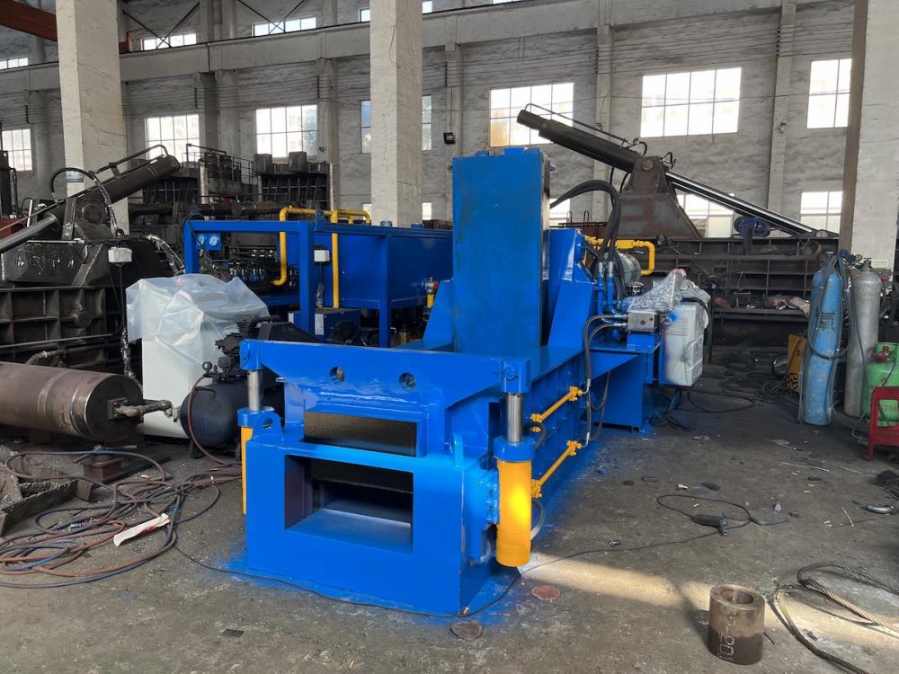 Factory Made Hot-sale Hydraulic Horizontal Cans Baling press