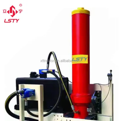 Customized HYVA 50-150 Ton Dump Truck Multi-Stage Lifting Hydraulic Cylinders