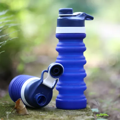 outdoor retractable water bottles | silicone water bottles
