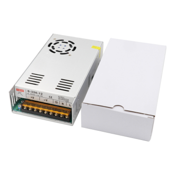 S-350-12 350W 12V Power Supply for LED Strip, CNC, and 3D Printer